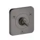 AXOR-HG-AXOR-Citterio-E-Ab-und-Umstellventil-Trio-Quattro-120-120-Unterputz-Brushed-Black-Chrome-36772340 gallery number 1